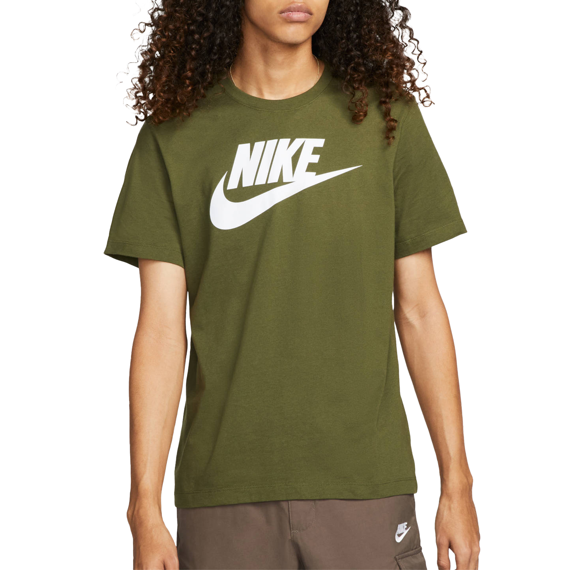 khaki nike shirt