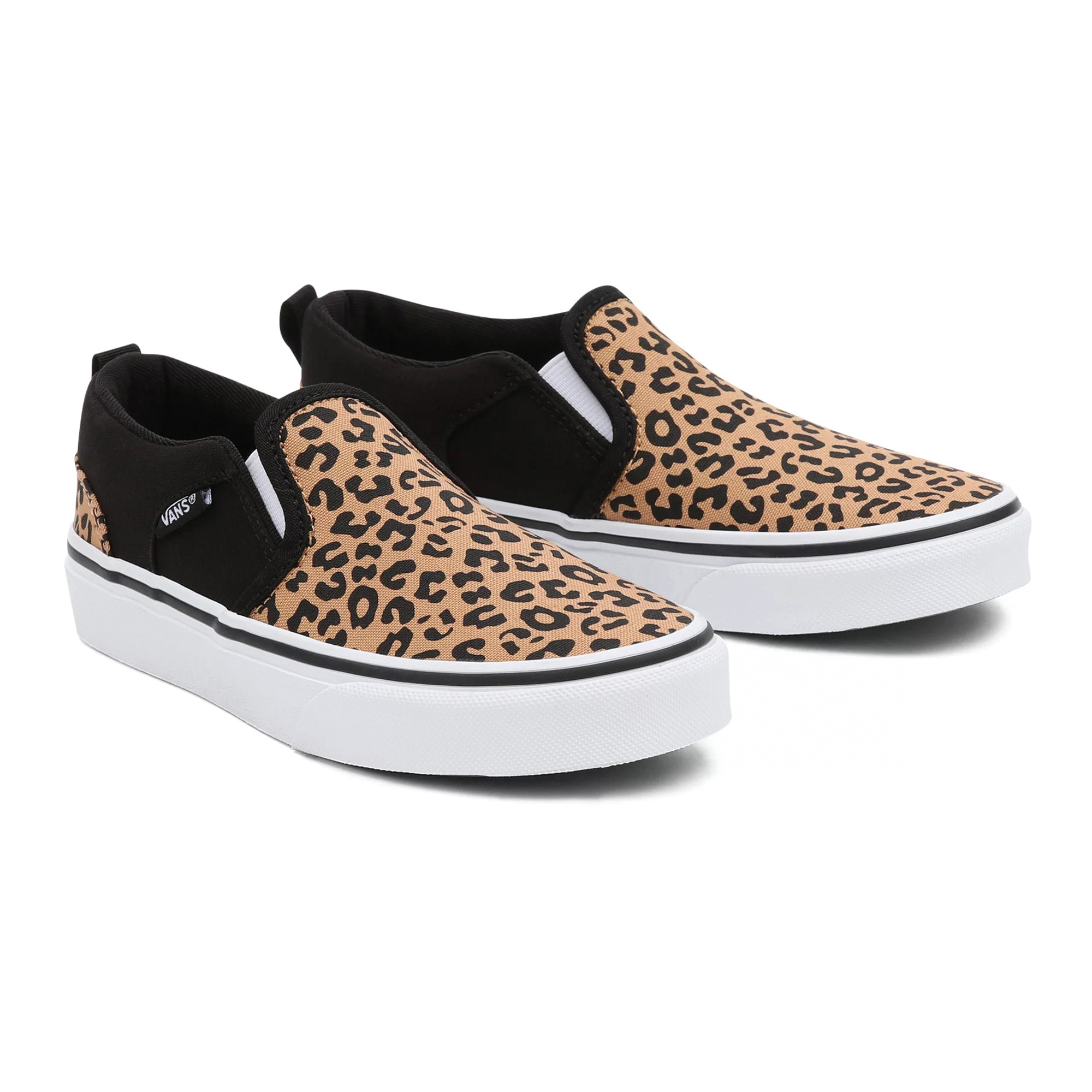 vans leopard asher